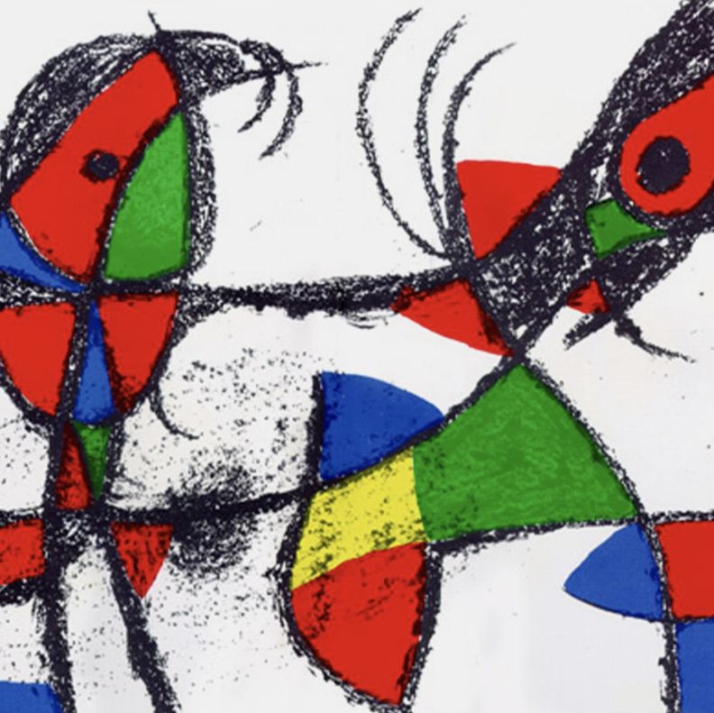 Joan Miro, lithographie