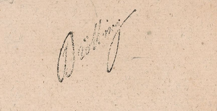 Signature de Martin Drölling