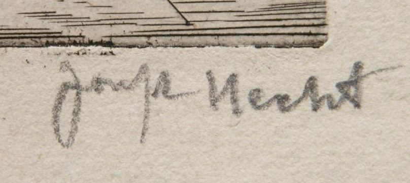 Signature de Joseph Hecht