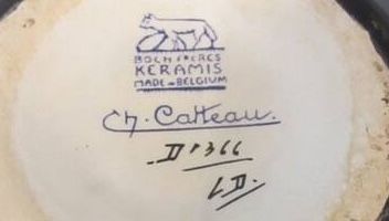 Signature de Charles Catteau