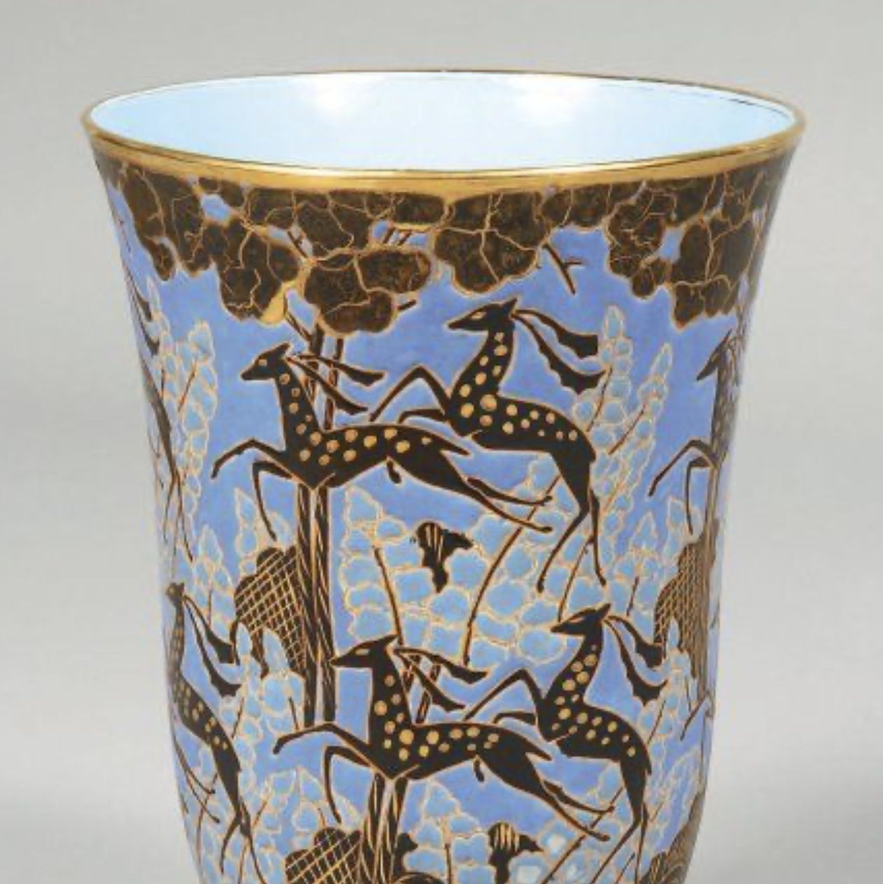 Charles Catteau, vase en grès