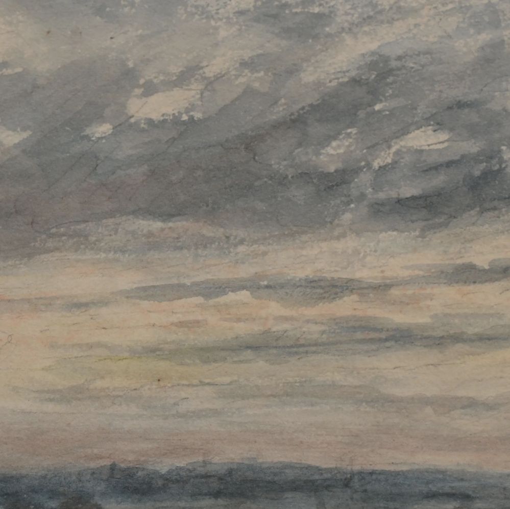 John Constable, aquarelle