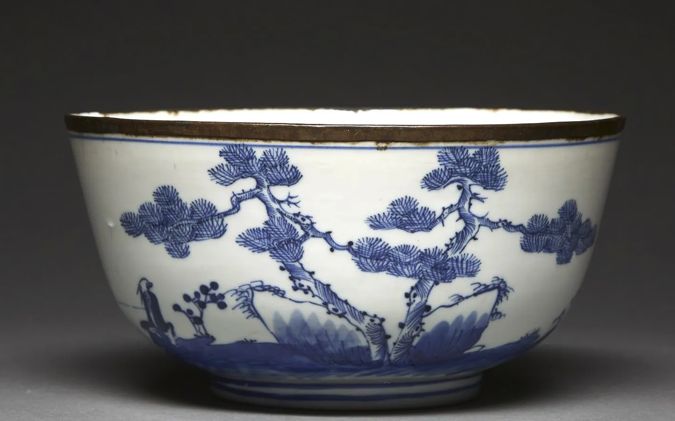 Vietnam, coupe en porcelaine de Hue, XIXème