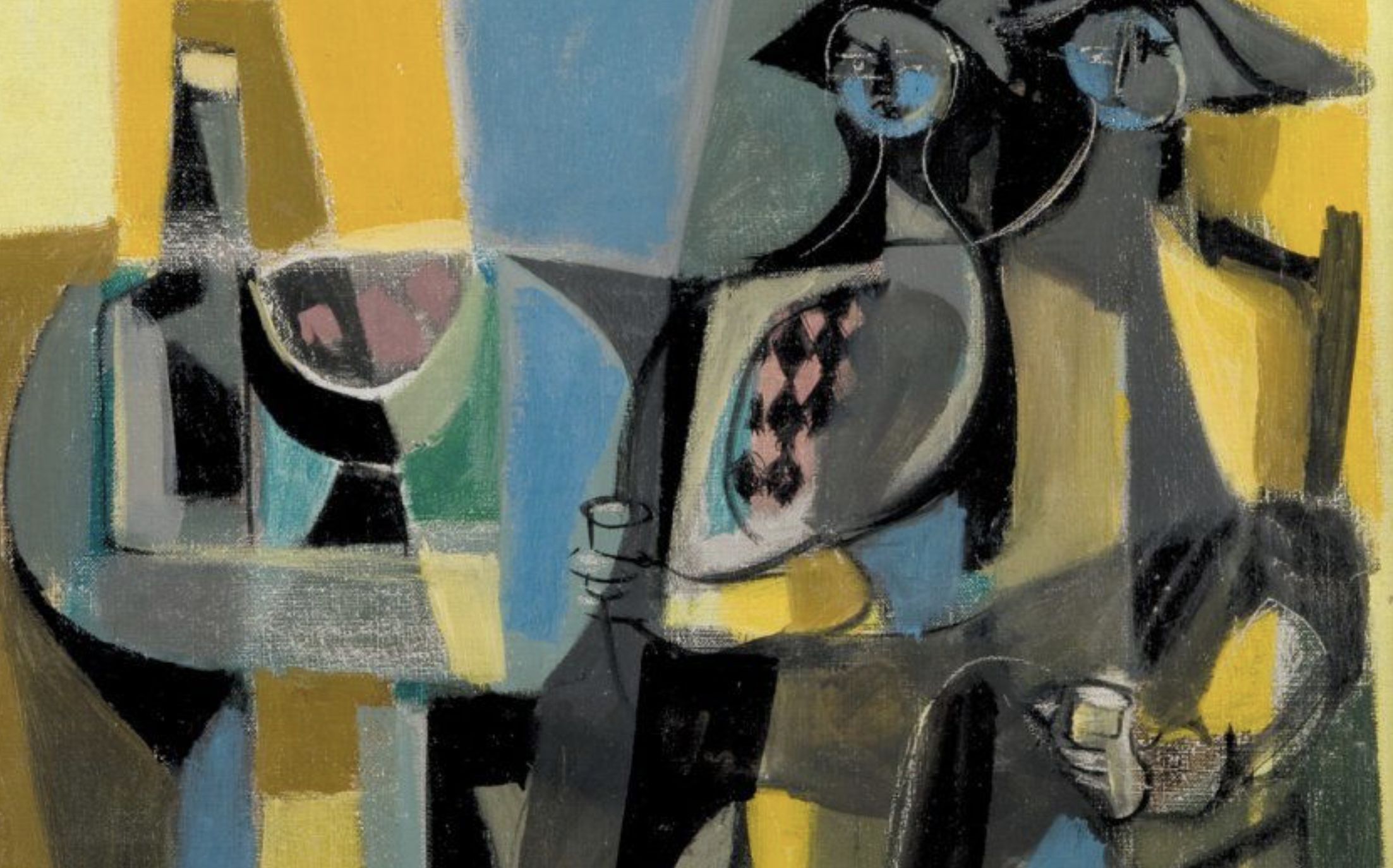 Marcel Mouly, huile sur toile