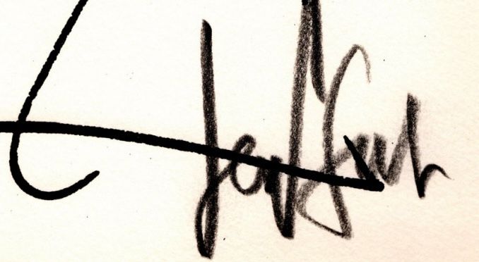 Signature de Gen Paul