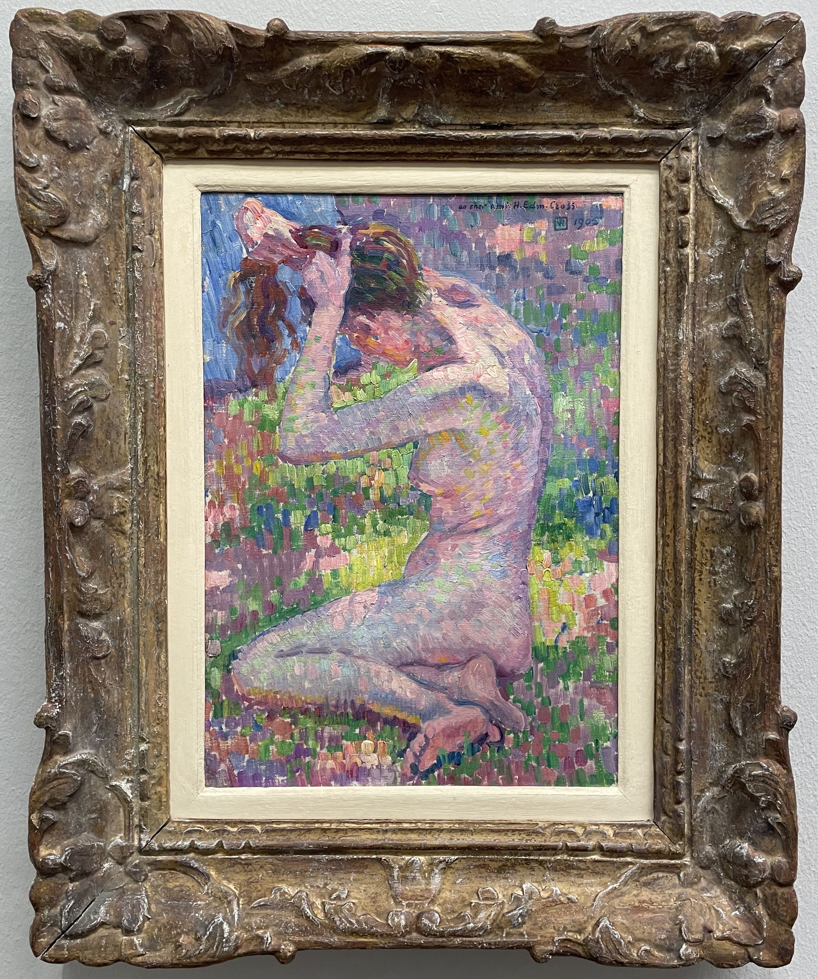 Théo Van Rysselberghe, huile sur toile