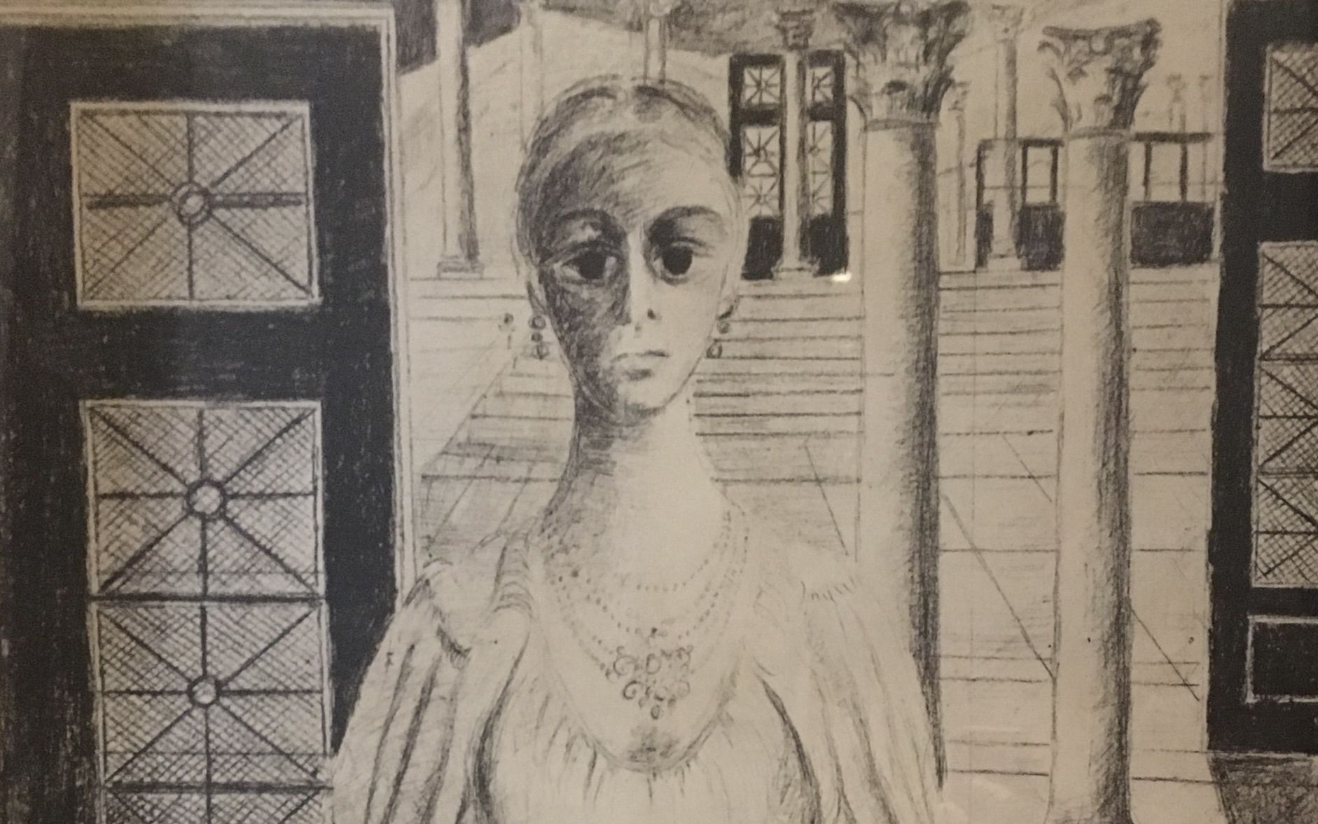 Paul Delvaux, lithographie