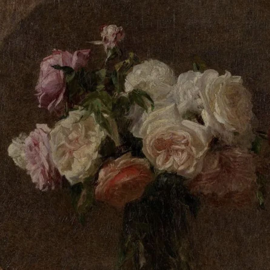 Victoria Fantin-Latour, huile sur toile