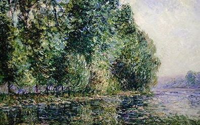 Gustave Loiseau, huile sur toile