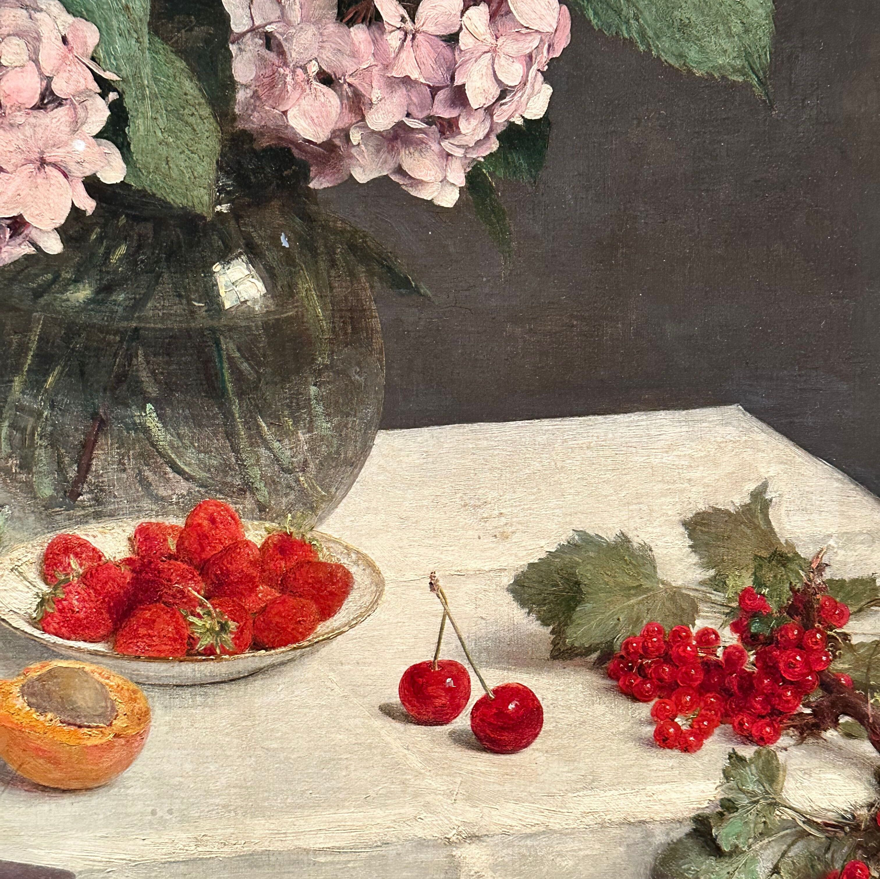 Fantin-Latour, nature morte, huile sur toile