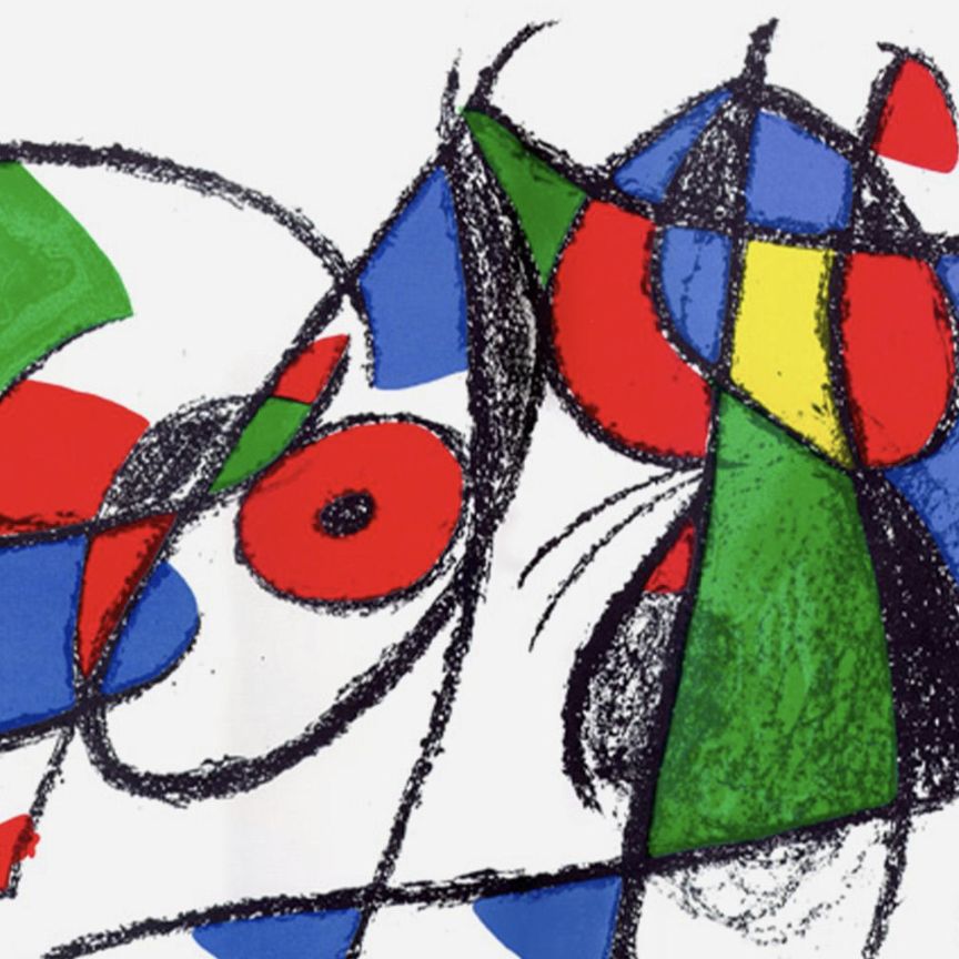 Joan Miro, lithographie