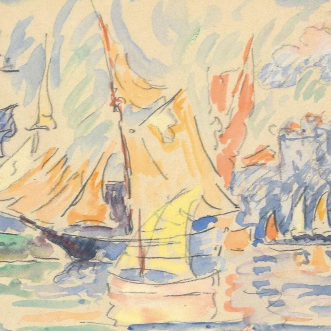 Paul Signac, aquarelle