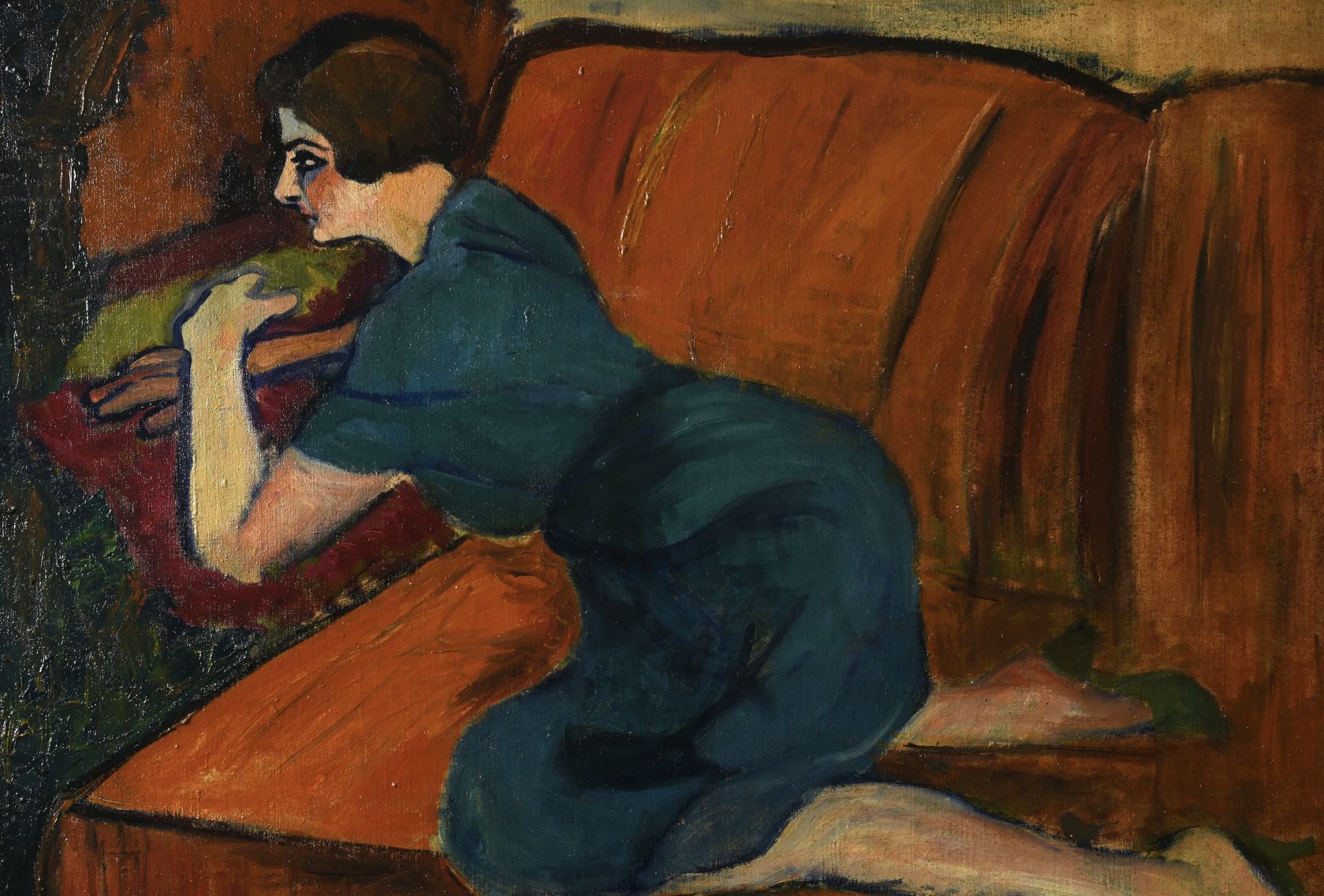 Suzanne Valadon, huile sur toile