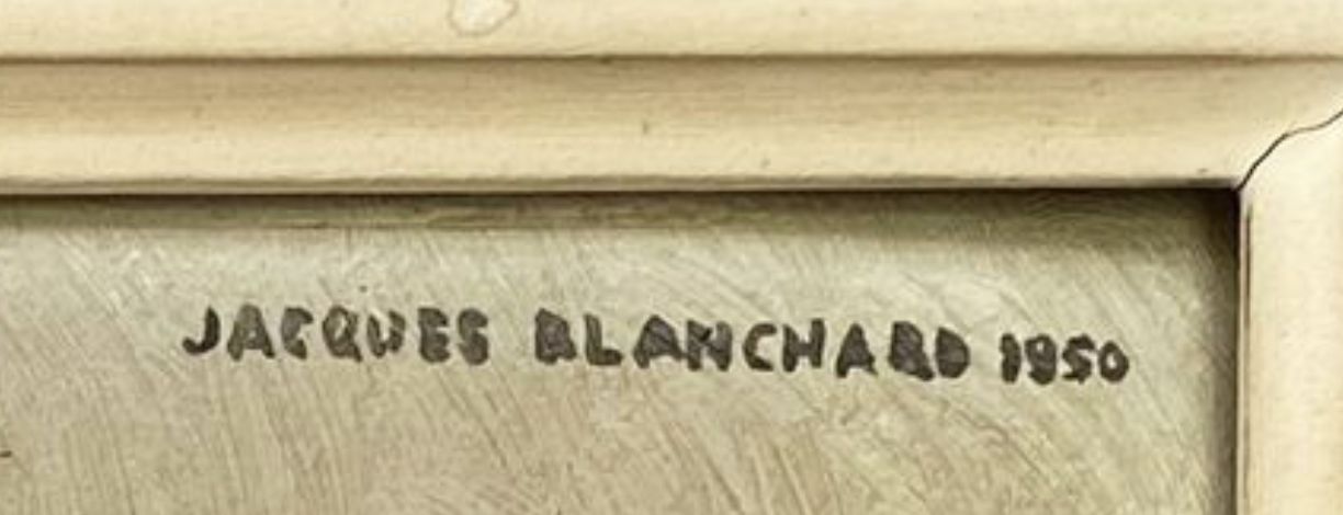 Signature de Jacques Blanchard