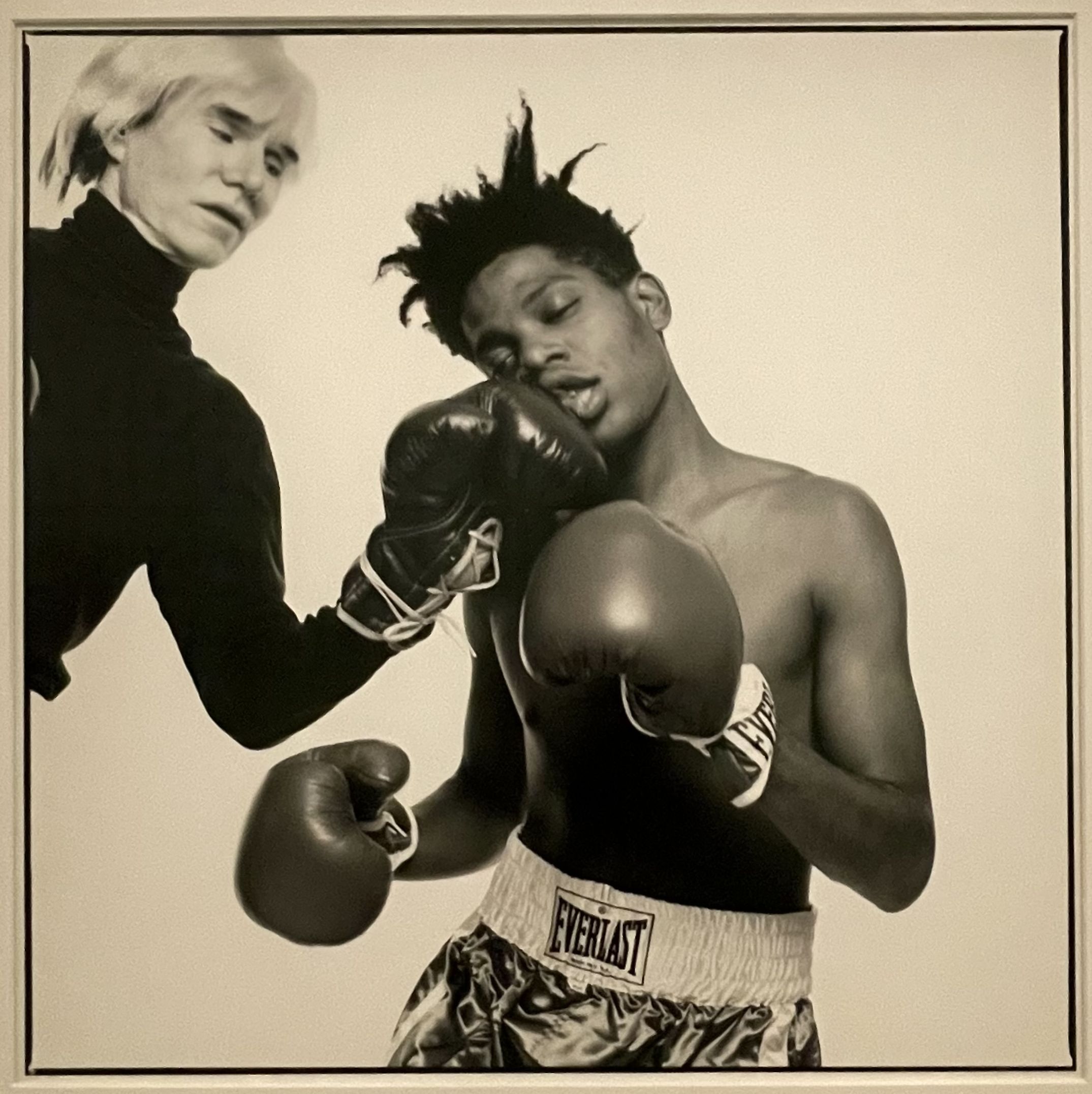 Série de photos par Warhol et Basquiat