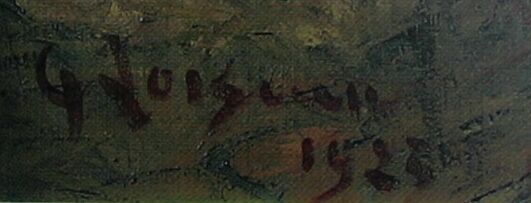 Signature de Gustave Loiseau