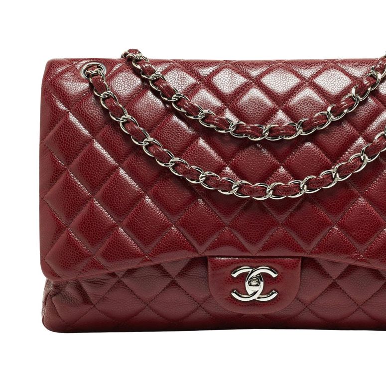 Chanel, sac timeless en cuir lisse