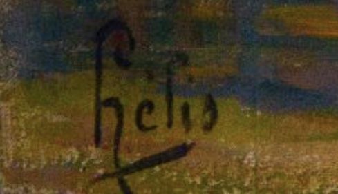 Signature de Henri Hélis