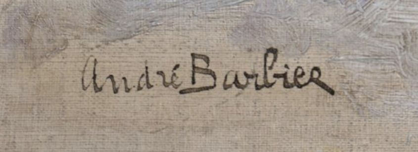 Signature de André Barbier