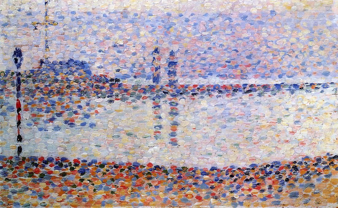 Georges Seurat, huile sur toile