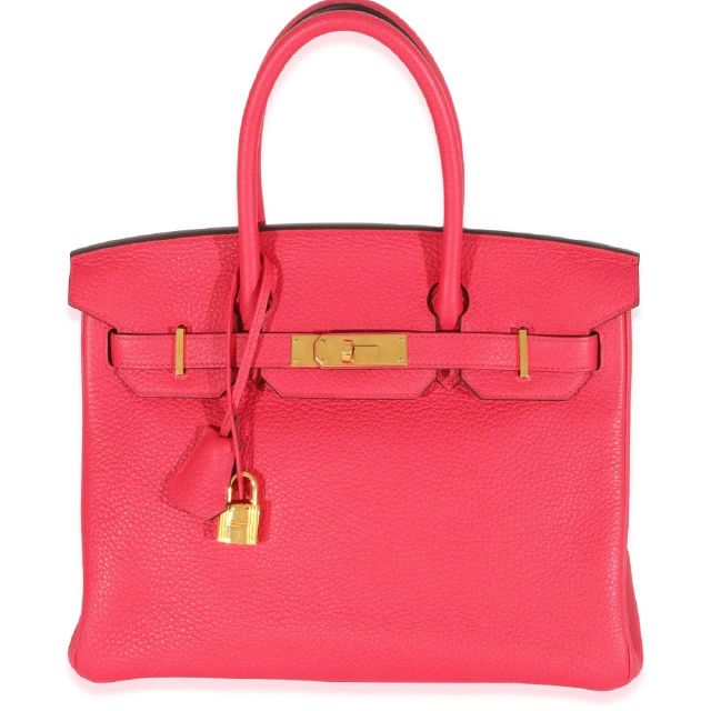 Hermès, Birkin en cuir rose