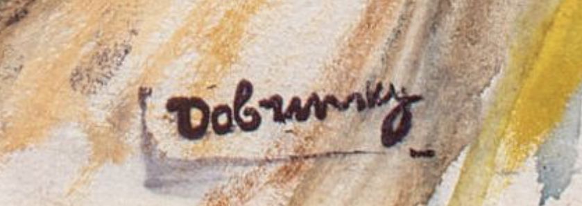 Signature de Isaac Dobrinsky