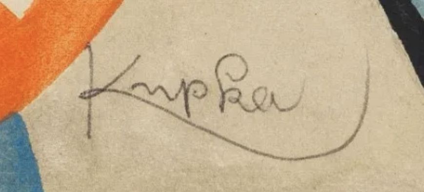 Signature de Frantisek Kupka