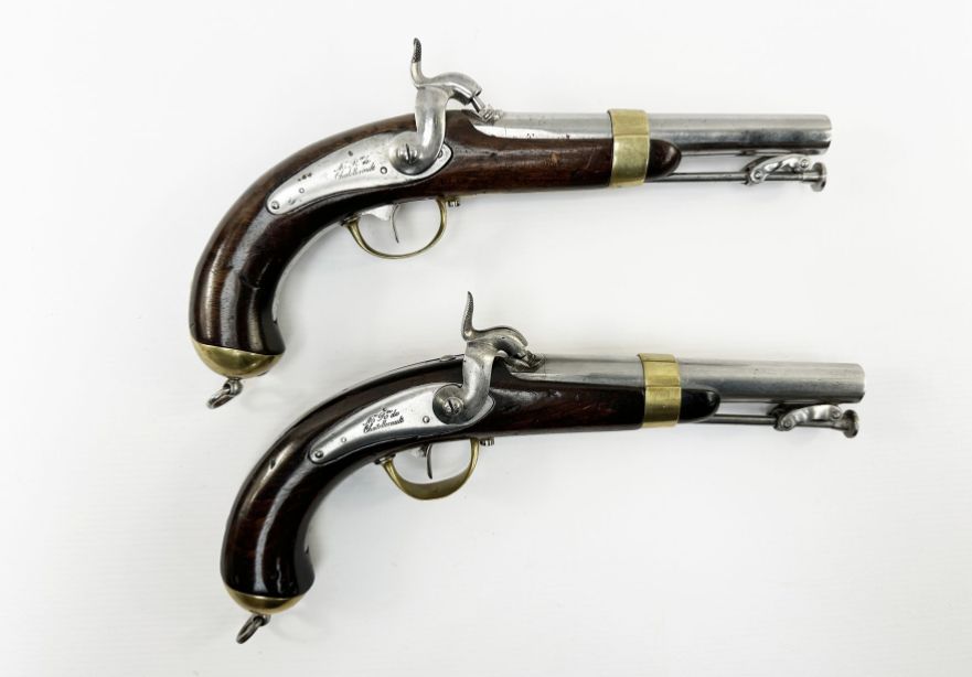 Pistolets de marine à percussion, modèle 1837